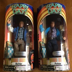 Happy Days Richie & Potsie Dolls NIB